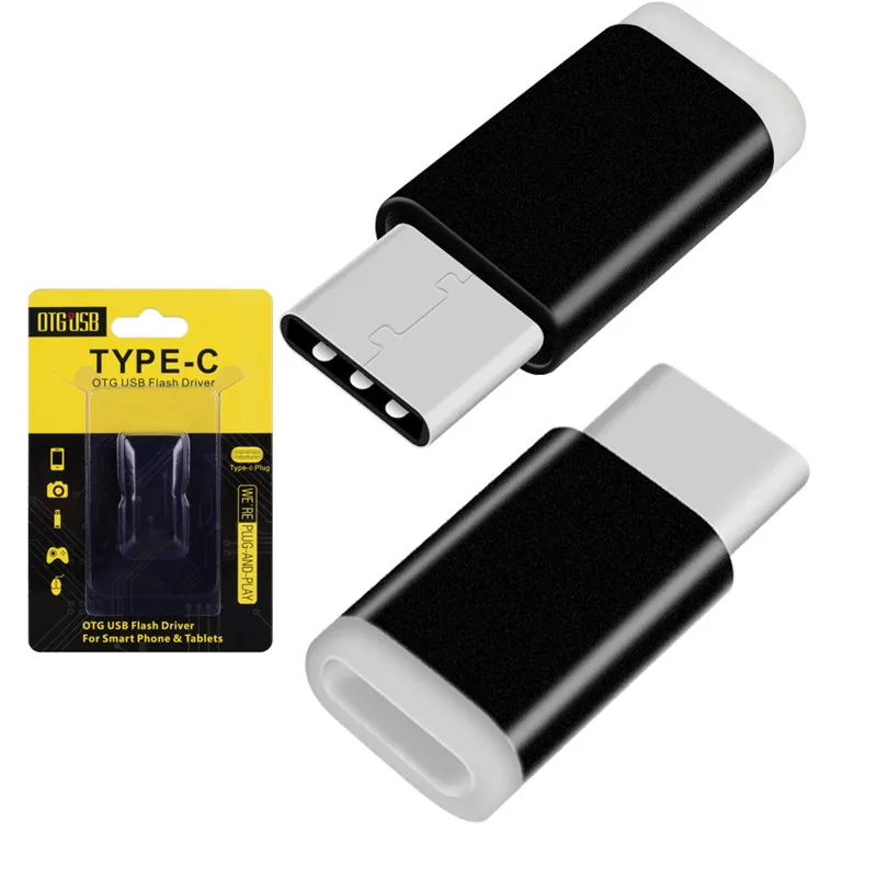 Qosea [2 упак.] Тип C адаптер USB разъемом Micro c преобразователь быстрого зарядное