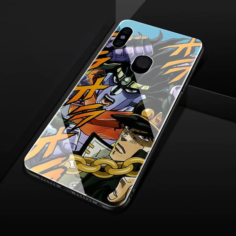 Lavaza JoJo Bizarre Adventure Tempered glass TPU Case for xiaomi 8 9 A1 A2 | Мобильные телефоны и аксессуары
