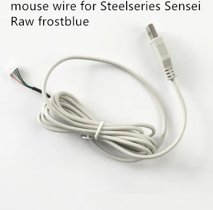 1 шт. оригинальный кабель для мыши провода Steelseries сэнсэй сырой frostblue|Коврики мышей|