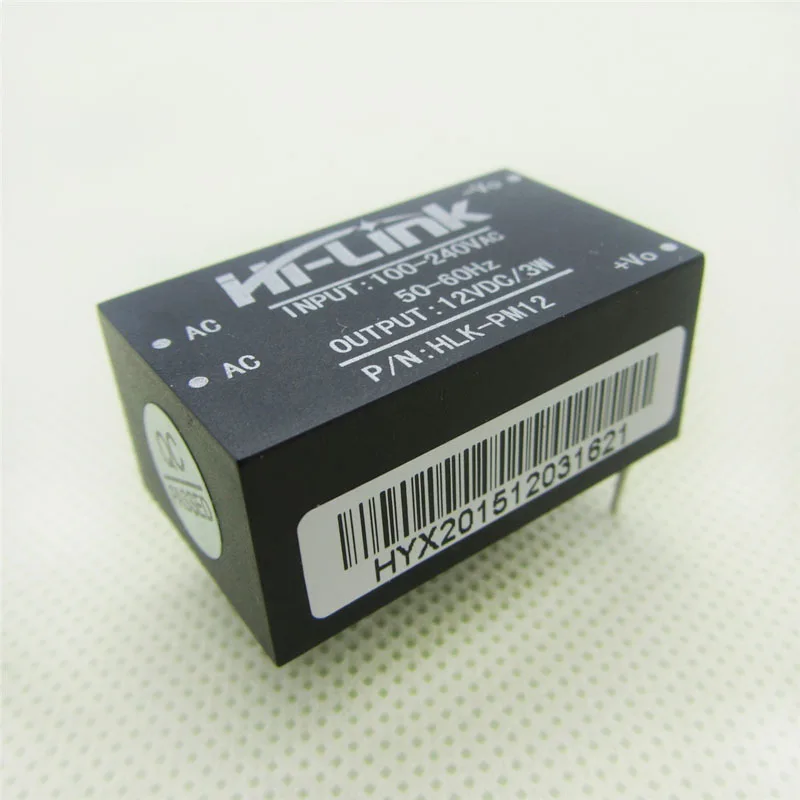 Понижающий модуль питания от 220 В до 12 преобразователь умный бытовой выключатель