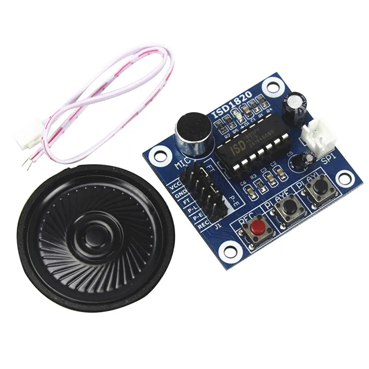 Модуль записи ISD1820 голосовой модуль плата голоса модуля телефона с микрофонами +