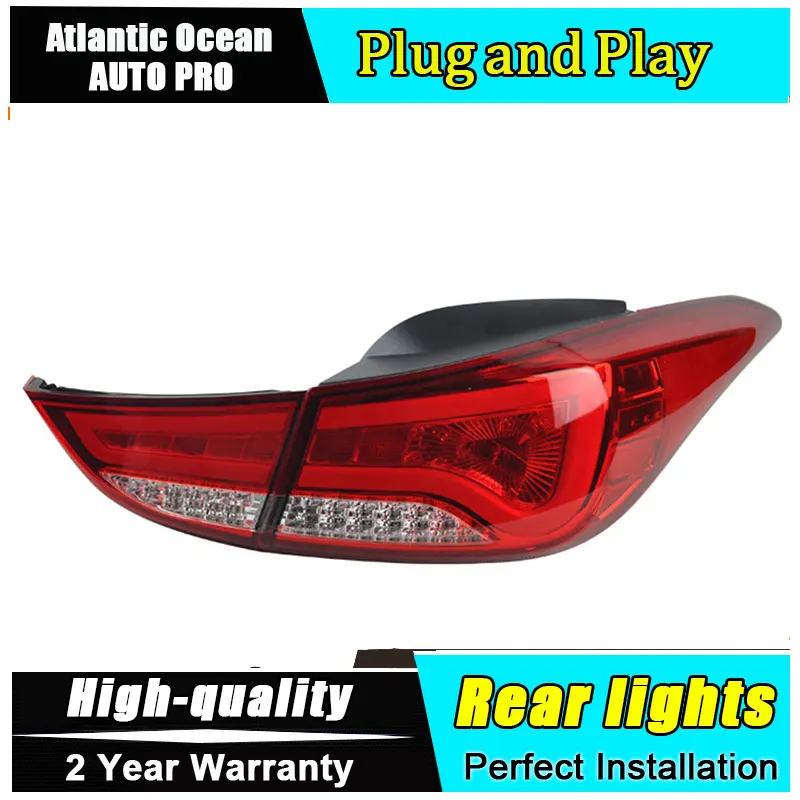 Автомобильный Стайлинг светодиодный задний фонарь для Hyundai Elantra светильник s BMW