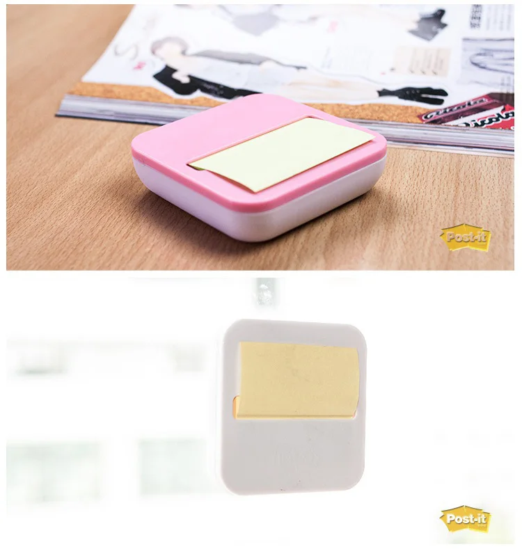 3 м post-it R330P 76 мм* 76 мм 100 страницы/блокнот липкая бумага для заметок со съемным диспенсером комбо заметки канцелярские принадлежности