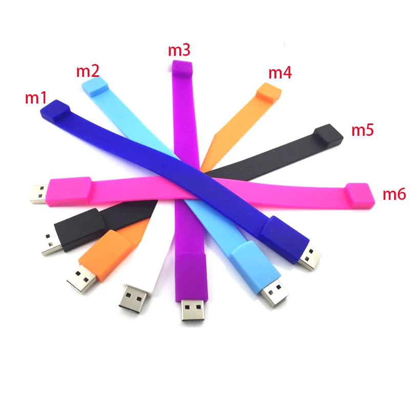 Силиконовый флэш накопитель 100% 64 ГБ 32 16 8 4 Гб USB 2 0|4gb usb|flash usbunidade flash usb |