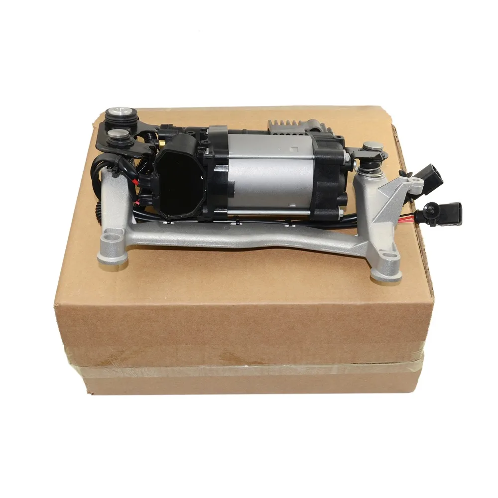 Компрессор пневматической подвески AP01 с держателем для Porsche Cayenne II 92A 95835890101 95835890100