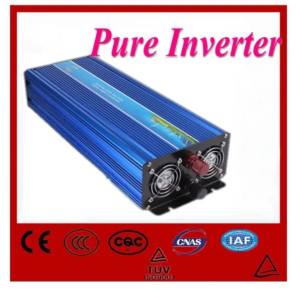 Горячая продажа 2000 Вт Солнечный инвертор питания DC12V/24 V/36 V/48 V к AC120V/220 50 HZ/60 HZ