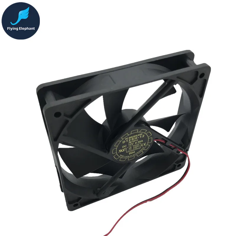 12 см DC12V Ультра-тишина Питание вентилятор 120*120*25 мм водяного охлаждения D12SM-12 |