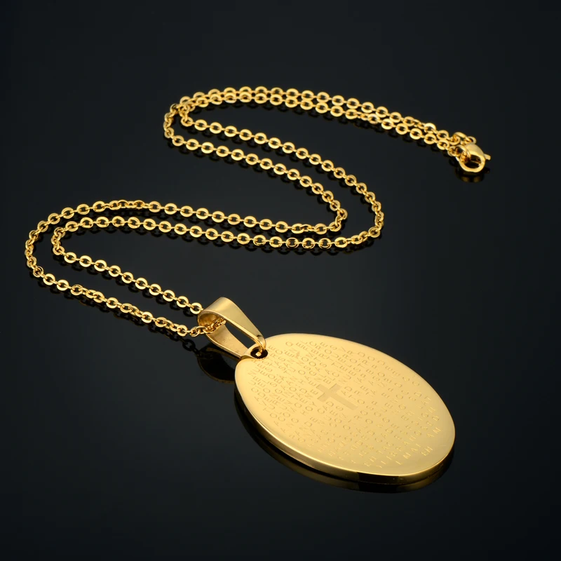 Религиозное распятие подвеска ожерелье для женщин золото крест ожерелья и