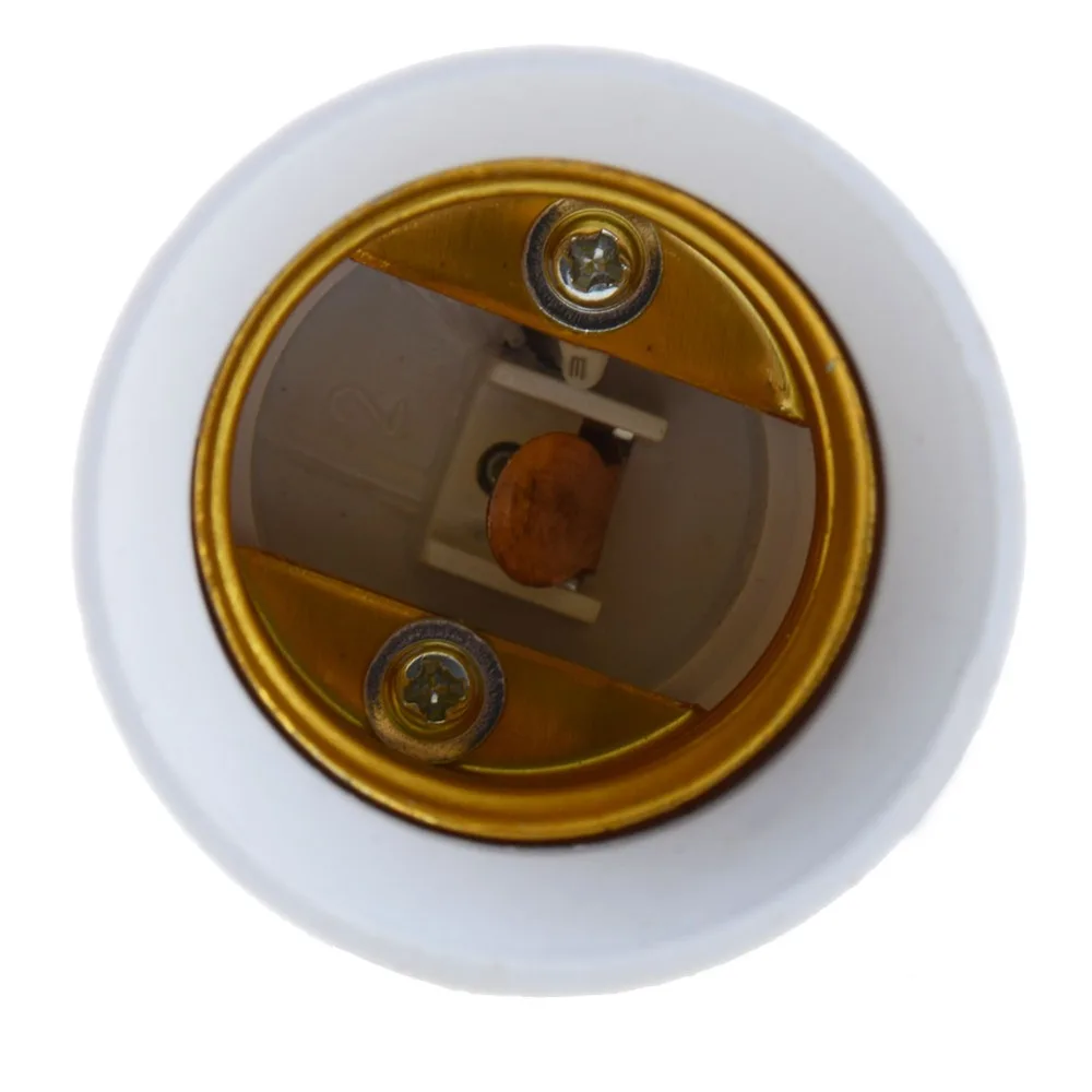 

1 Piece B22 to E27 Fireproof Material lamp Holder Converter Socket light Bulb Base type Adapter
