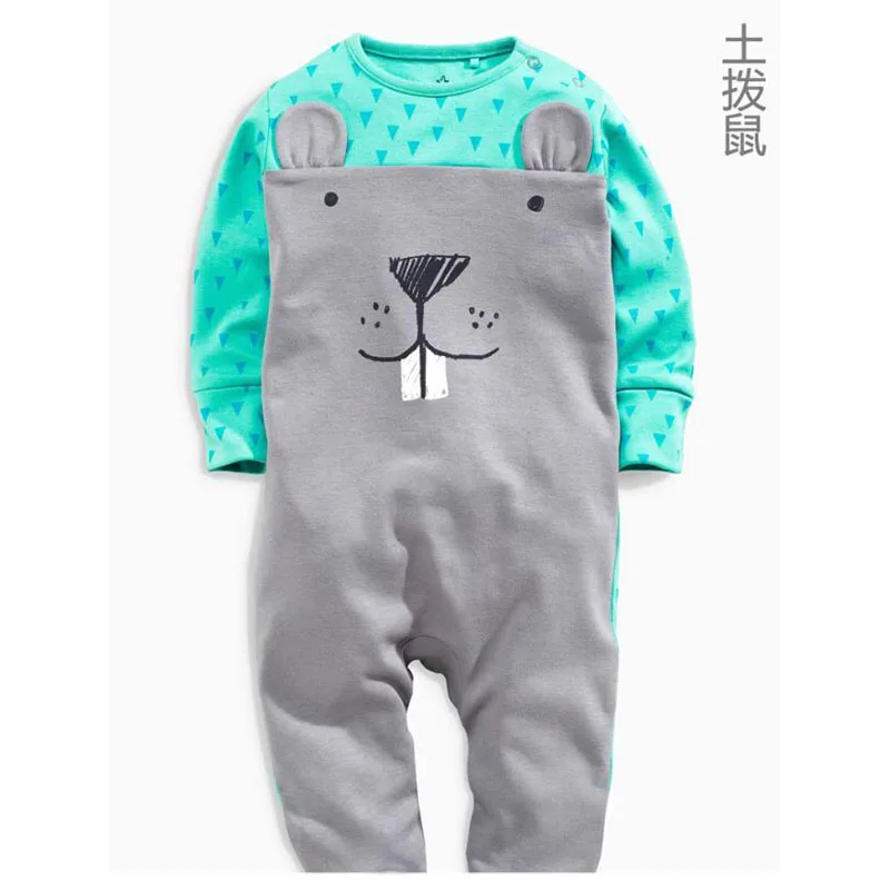 Fashion Style Baby Romper Newborn Boy Clothes Cute Animal 3 Styles Clothing Ropa Bebe Children one piece rompers 1pcs HB058 |