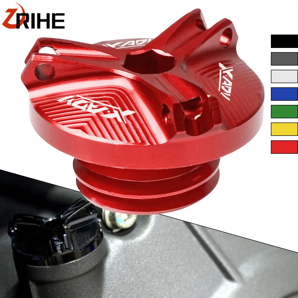 For HONDA X-ADV 750 XADV750 2017-2018 Motorcycle Accessories M20*2.5 CNC Engine Magnetic Oil Filter Cup Plug Cover Screw | Автомобили и