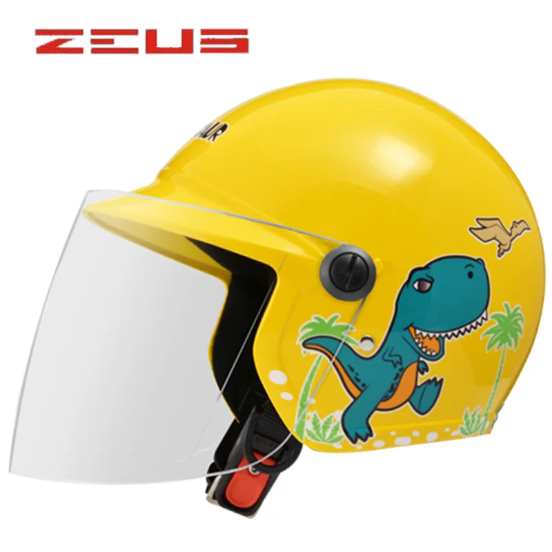 Детский мотоциклетный шлем ZEUS защитное снаряжение для детей мотоцикл гонки