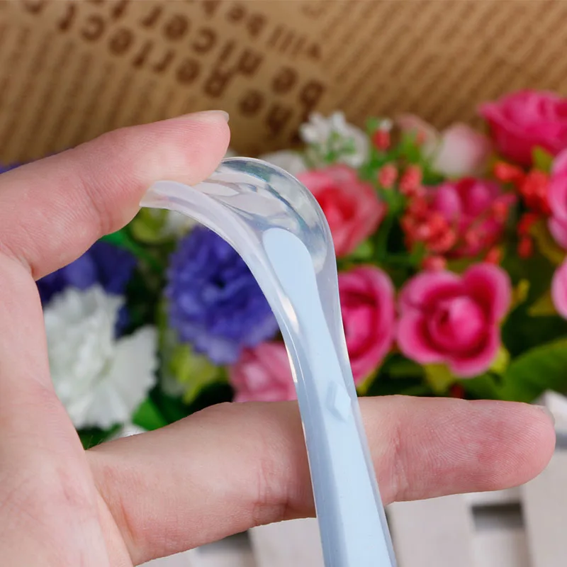 Мягкая силиконовая ложка для кормления Красивая посуда подарки детей | Мать и