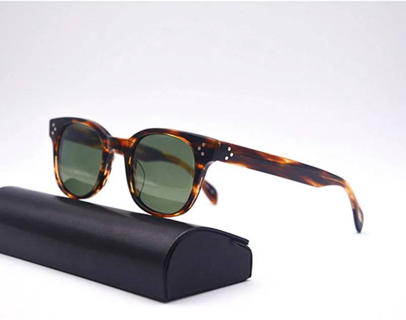 Старинные очки мужчины марка дизайн Afton oliver peoples очки дизайн ov5236  с корпусом и коробкой поляризованные линзы солнцезащитные очки | Аксессуары  для одежды | АлиЭкспресс