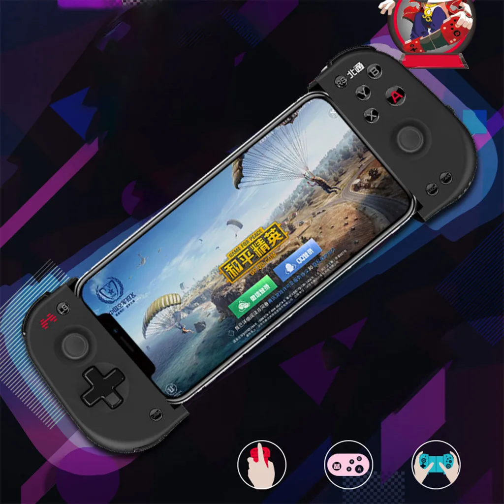 Беспроводной Bluetooth джойстик телескопический геймпад для смартфонов игровой