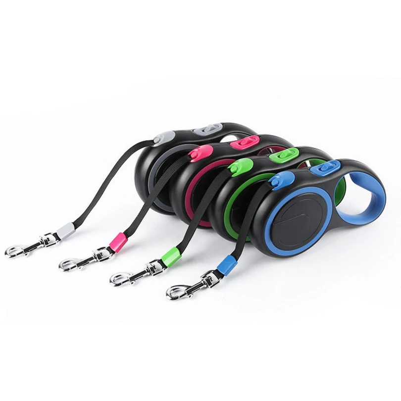 

Pet shrinkage traction rope small and medium dog big dog leash Pets Lead Reflective Extending Puppy Walking Leads Pet Products