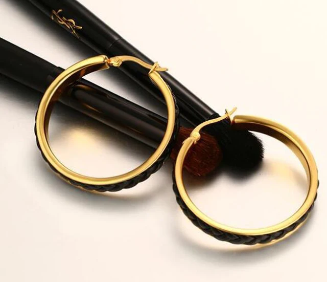 Китай Заводская Trendsetter Jewelry Нержавеющая сталь клуб Хип-хоп серьги Цитата Для