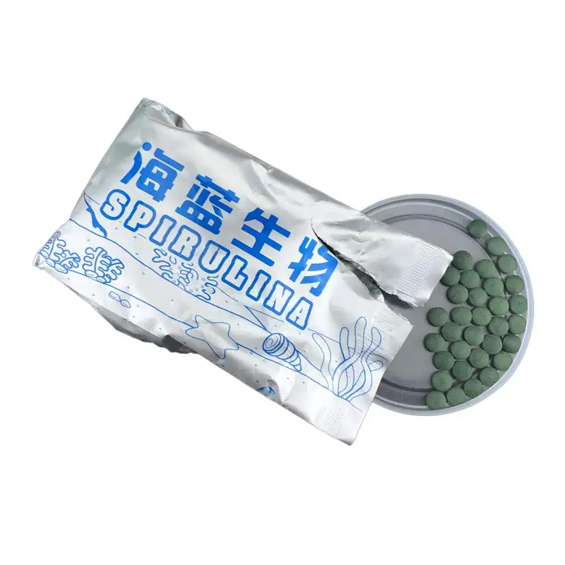 Натуральный спирулинаenhance-Immune Organic Spirulina таблетки Здоровое питание Анти-усталость анти-радиация потеря веса 2000 шт