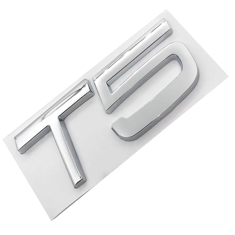 Металлические 3D значки T5 T6 AWD с логотипом, автомобильная наклейка, буквенная наклейка, автомобильный Стайлинг для Volvo XC60 XC90 S60 S80 S60L V40 V60, задне... (art.: 7ae519133) - 7ae519133