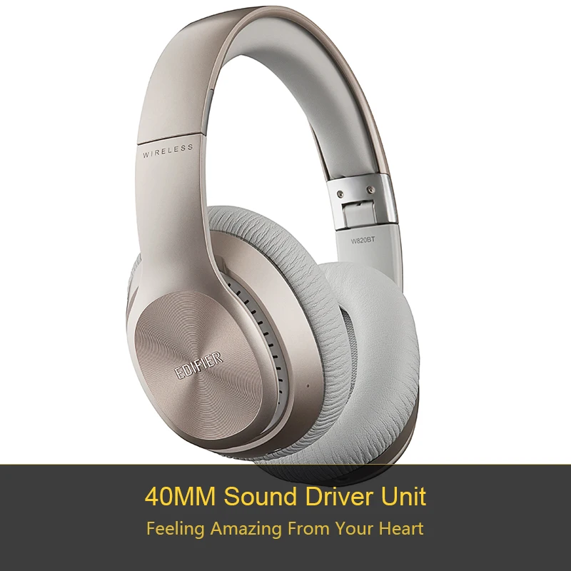 EDIFIER W820BT Bluetooth наушники беспроводные вкладыши шумоизоляция HIFI стерео 4 1 гарнитура