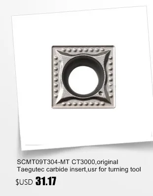Taegutec TCMT110204-MT CT3000 твердосплавные вставки для токарного инструмента держатель расточные стержни токарные инструменты STGCR STFCR CNC TCMT1102