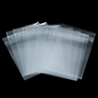 10x10 см, 400 шт.лот, пластиковый матовый прозрачный пакет для хранения пищевых продуктов, самоклеящийся пакет для розничной упаковки конфет, пакеты для фасоли, орехов, чая
