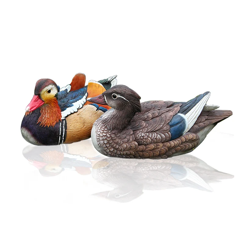 Пара мандариновых уток фэн-шуй любовь и точность | Дом сад