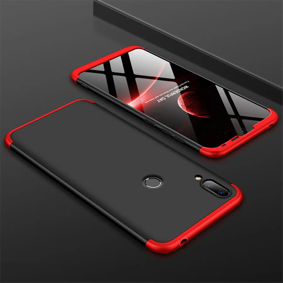 Shockproof Anti-fall shell For Huawei Y7 2019 Case 360 Full Protection Ultra Thin Phone case huawei y7 Cover |