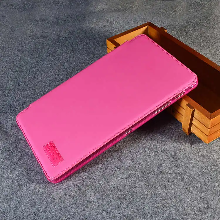 Pink Чехол-книжка из искусственной кожи для samsung Galaxy Tab Pro 8,4 T320 T321 T325, мягкий роскошный высококачественный чехол из искусственной кожи - Цвет: Pink