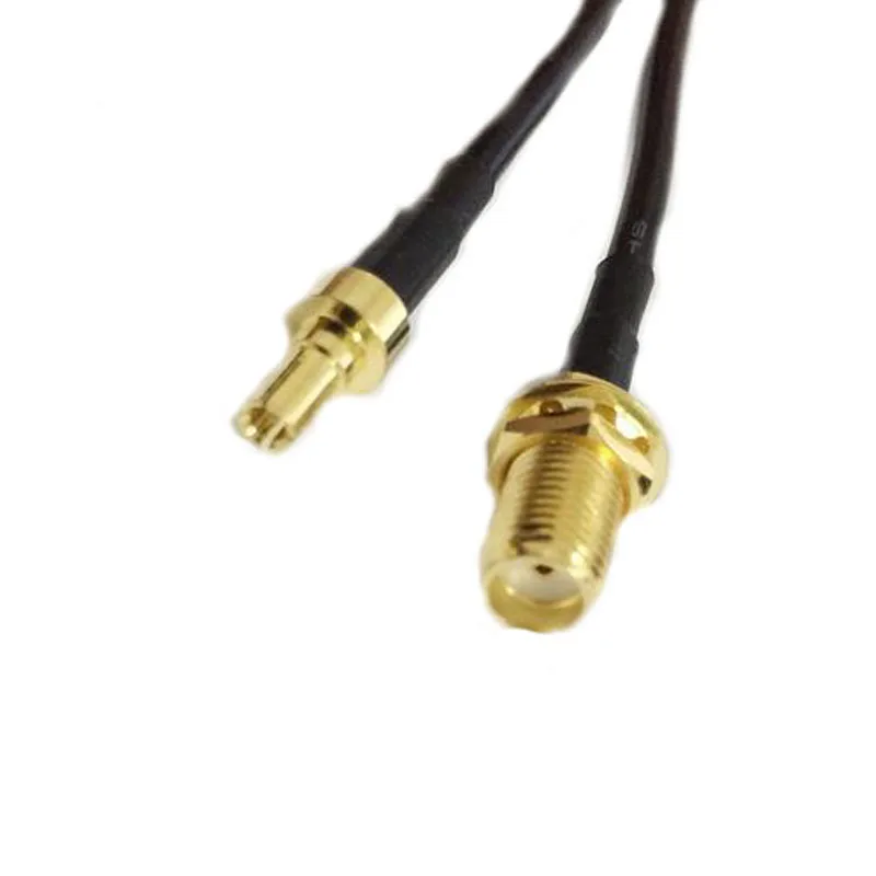 USB модем Радиочастотный кабель SMA мама К CRC9 мужской прямой соединительный Pigtail RG174