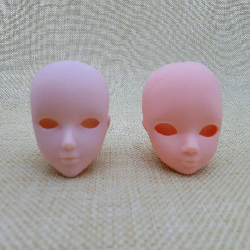 Мягкая пластиковая тренировочная голова для куклы 1/6 BJD головы фотоголова Курна