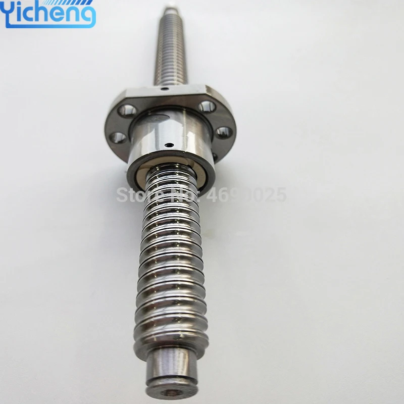 Yicheng CNC фрезерные части SFU1605 400 450 500 600 мм свернутый шариковый винт C7 с шариковым