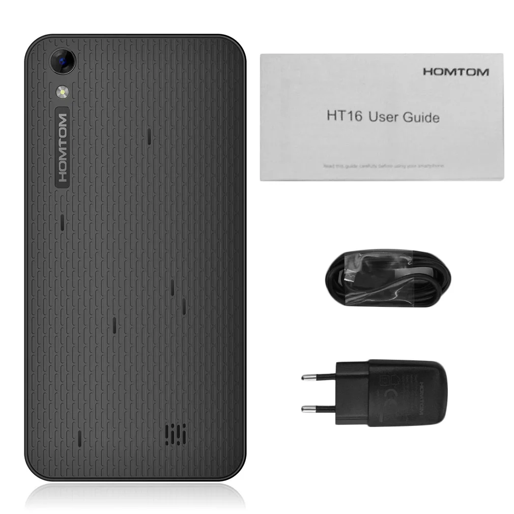 Оригинальный HOMTOM Ht16 MTK6580 четырехъядерный 5 0 дюймов Дисплей мобильного телефона