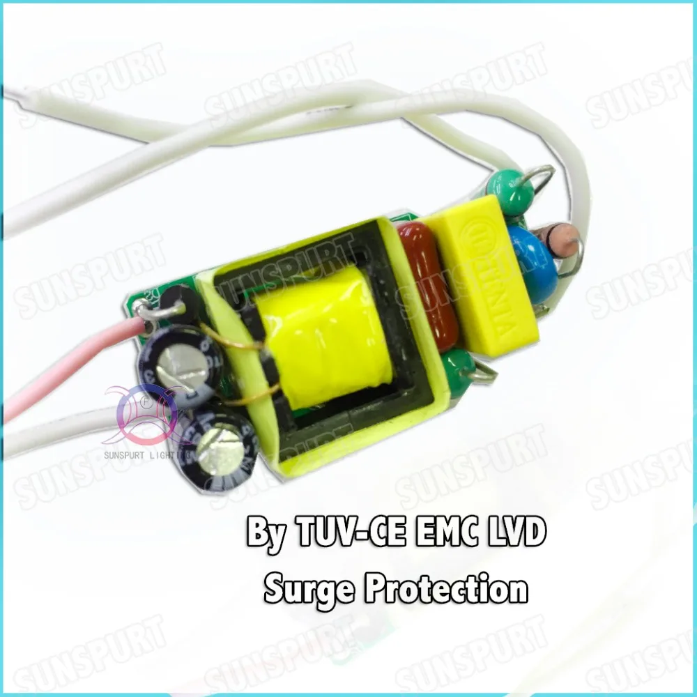 5 шт. от CE High PFC 10WCOB AC85 277V светодиодный драйвер 3 6Cx2W 450MA DC9 20V постоянного тока