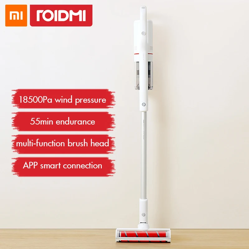 Xiaomi Roidmi F8 Ручной беспроводной пылесос для дома ковер пылеуловитель Циклон фильтр