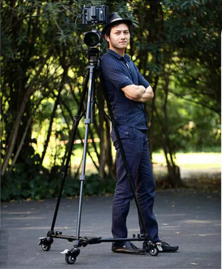 Профессиональный профессиональный 3 колесный шкив Универсальный складной