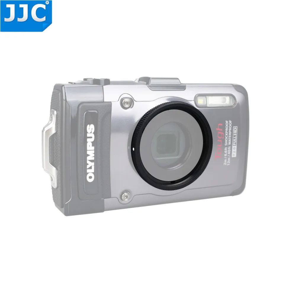 JJC переходное кольцо для объектива Olympus Tough TG-5/TG-1/TG-2/TG-3/TG-4 камера FCON-T01 TCON-T01, как CLA-T01 резьба фильтра 40,5 мм
