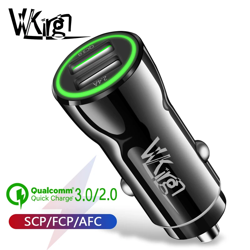Автомобильное зарядное устройство VVKing Quick Charge 3 0 2 USB для Samsung Xiaomi iPhone Huawei P30 Pro QC3.0