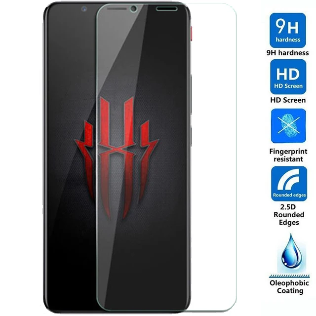 Закаленное стекло 2.5D для ZTE Nubia Red Magic защитная пленка 9H Взрывозащищенная ЖК-экрана