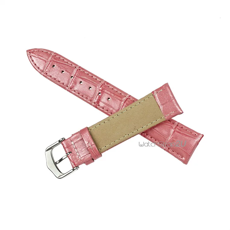 Булавки K Аллигатор Крокодил зерна Пояса из натуральной кожи часы ремешок