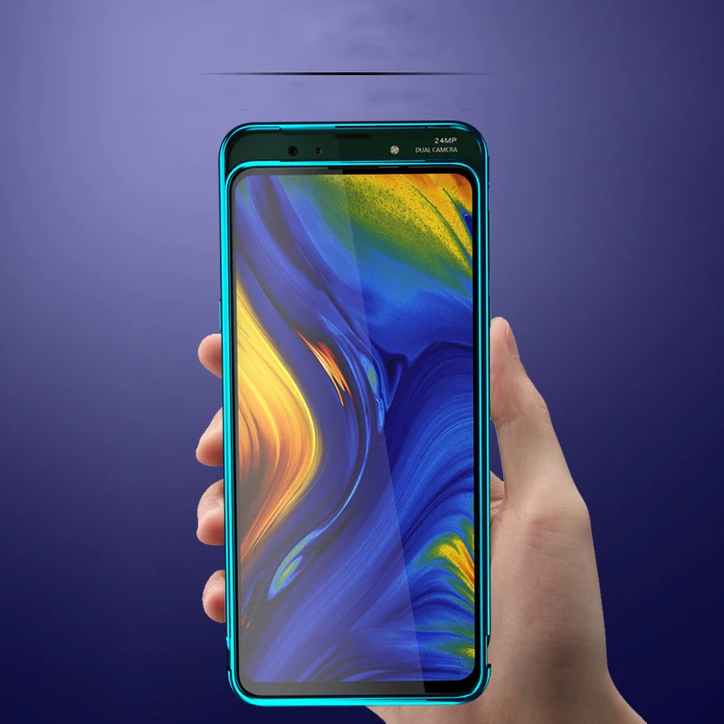 Для Xiaomi mi x 3 Чехол 6,39 ''прозрачный Elac-покрытие PC 360 Полное покрытие для Xiaomi mi x3 противоударный жесткий Жидкий чехол Funda