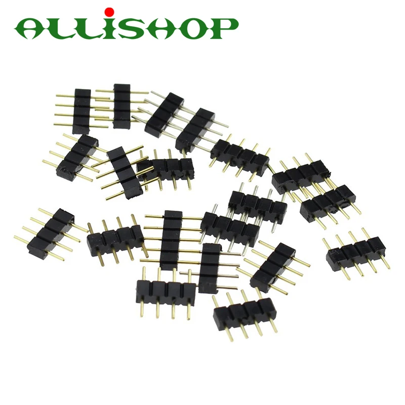 20 шт. разъемы для светодиодной ленты 3528 5050 SMD RGB|connector program|connector femaleconnector tool |