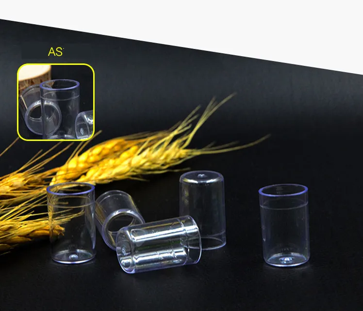 Высококачественная пустая прозрачная вакуумная бутылка для лосьона 6 шт. 10 мл с