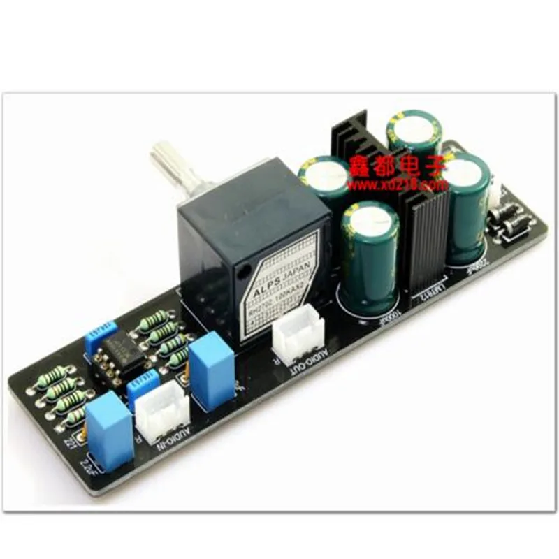 2018 DIY AC12V NE5532 плата предварительного усилителя|Усилители мощности| |