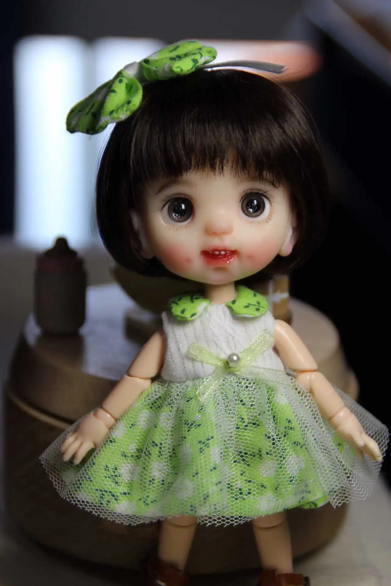 OB11 кукла голова Кастомизация 1/8 BJD куклы OB голова DIY кукла из полимерной глины