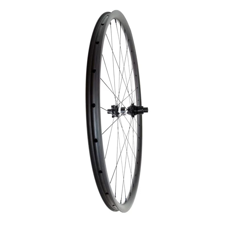 1320g светильник MTB XC 29er бескамерный 30 мм x 22 ассиметричные Углеродные boost колеса 350
