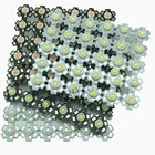 Светодиодный светоизлучающий диод 3 Вт Cree, 25 шт., s-образный чип с алюминиевой звездой, печатная плата, теплый белый холодный белый красный зеленый синий желтый