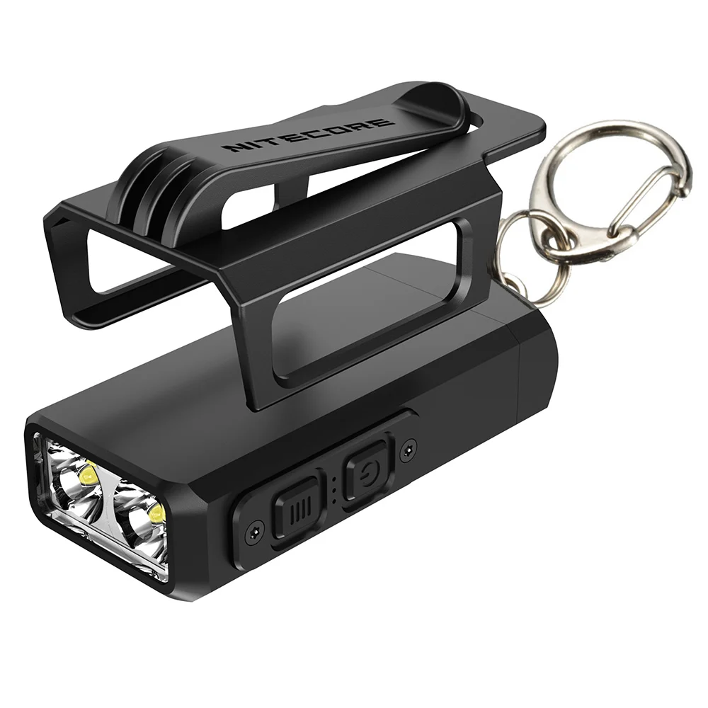 Nitecore TIP2 маленький перезаряжаемый брелок-светильник 720 LMs 2x CREE светодиодный светильник с батареей вес пальмового размера светильник-вспышка