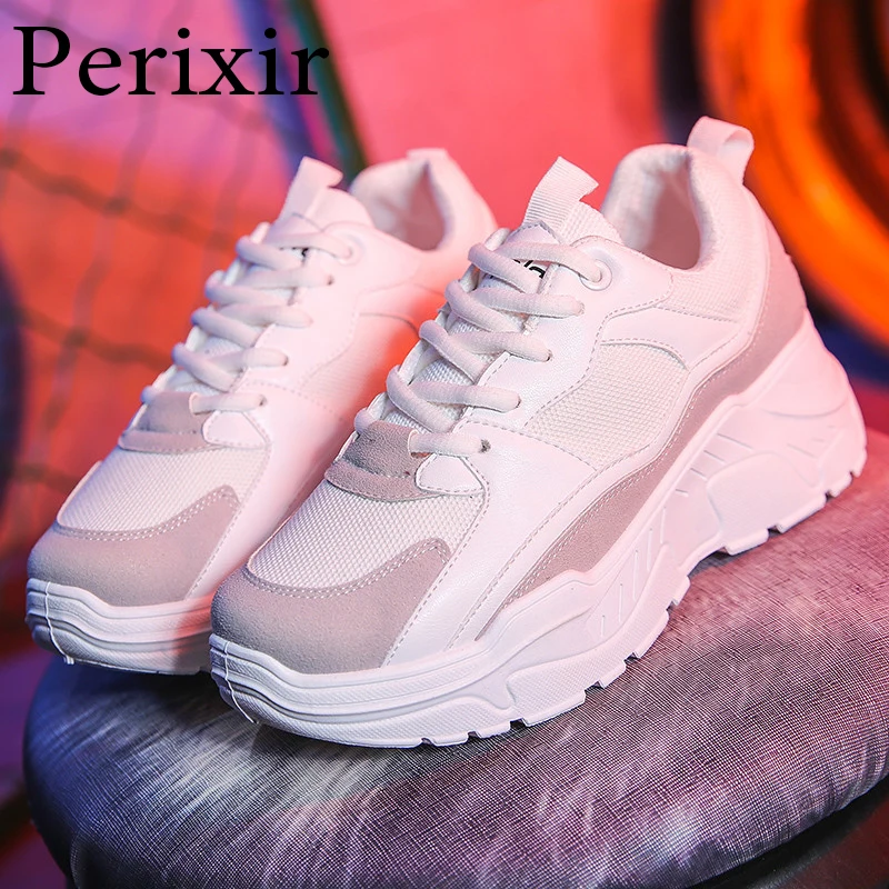 2019 новые массивные кроссовки для Для женщин обувь с подошвой из