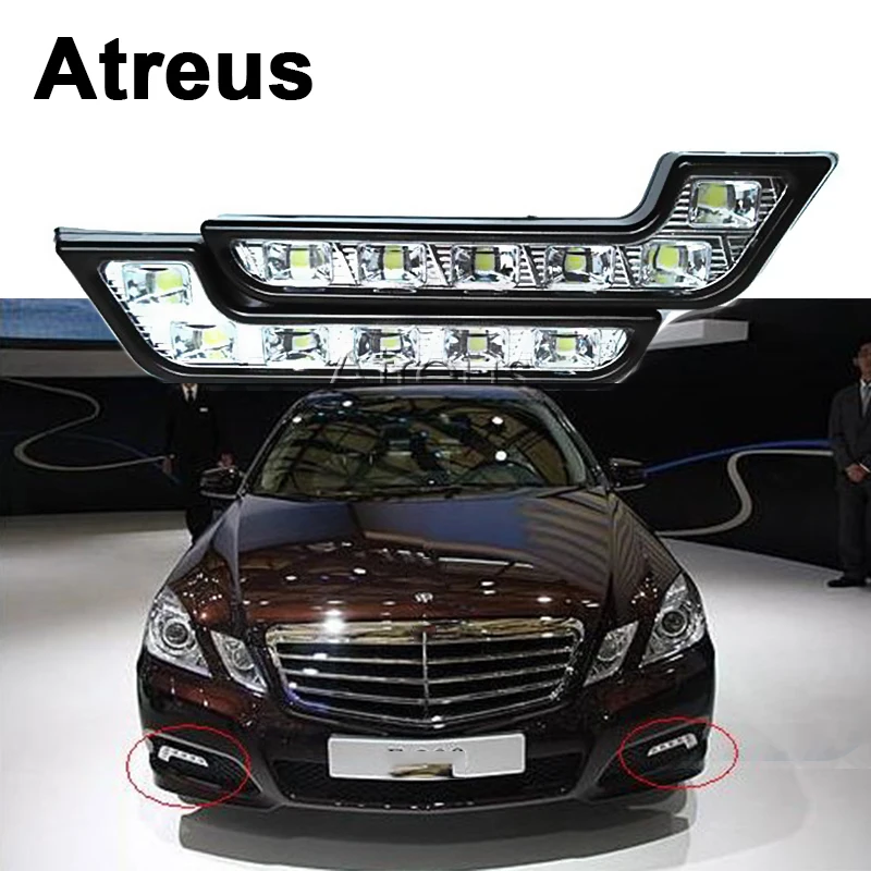 Atreus 2X для Mitsubishi ASX Suzuki Subaru Acura Jeep Renegade Fiat Hyundai Solaris Автомобильные дневные ходовые